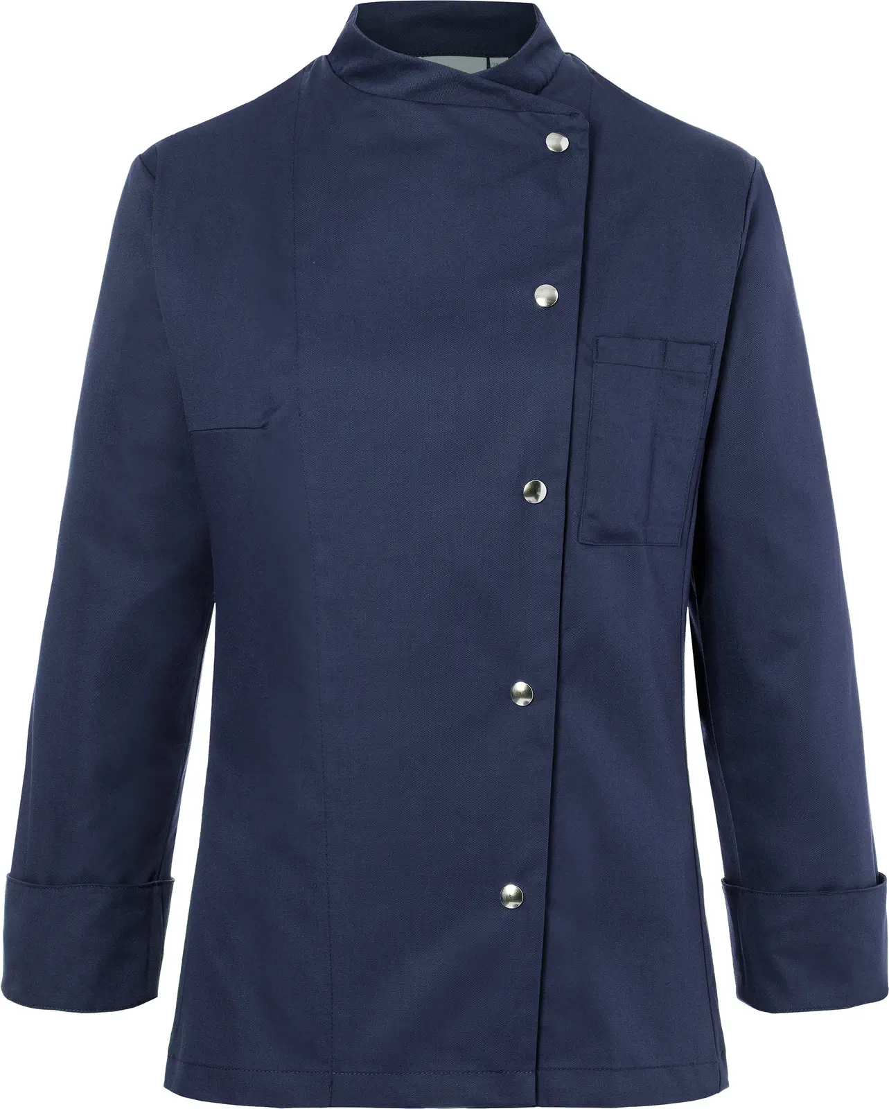 karlowsky-jf3-kochjacke-larissa-navy-front-3 KARLOWSKY Kochjacke Larissa