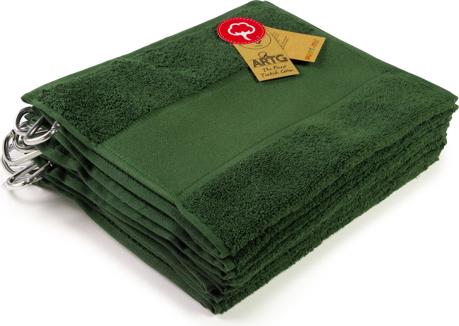 artg-ar714-print-me-golf-towel-darkgreen-front-1 ARTG PRINT-Me® GOLF Towel