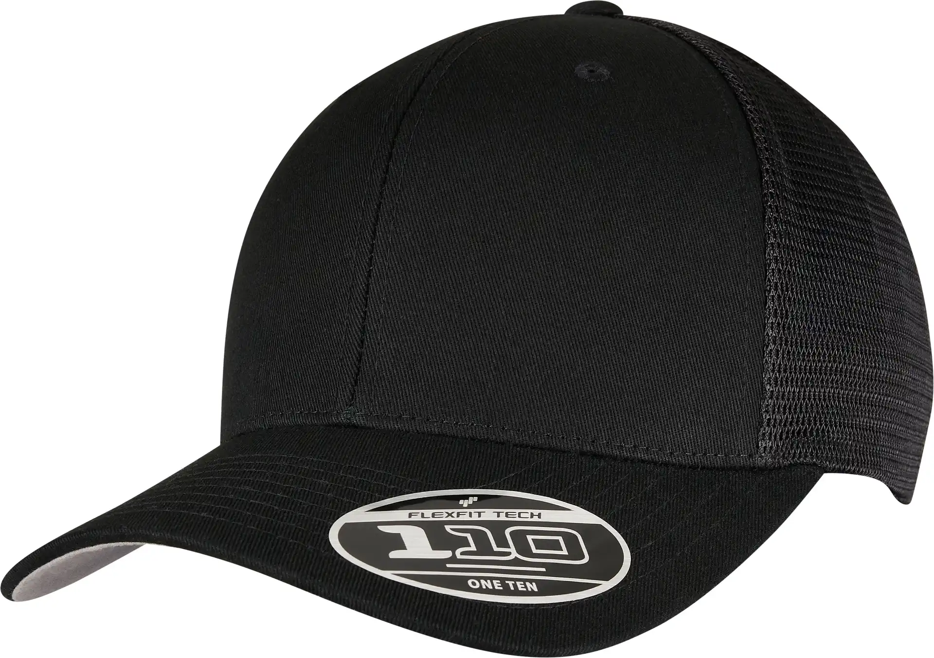 flexfit-110m-mesh-cap-black-front-1 FLEXFIT 110 Mesh Cap