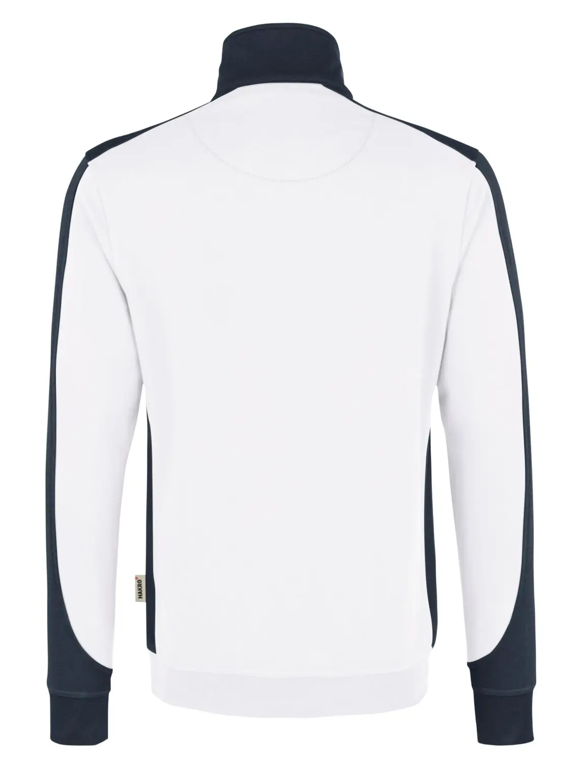 HAKRO Zip-Sweatshirt 476 Contrast Mikralinar®