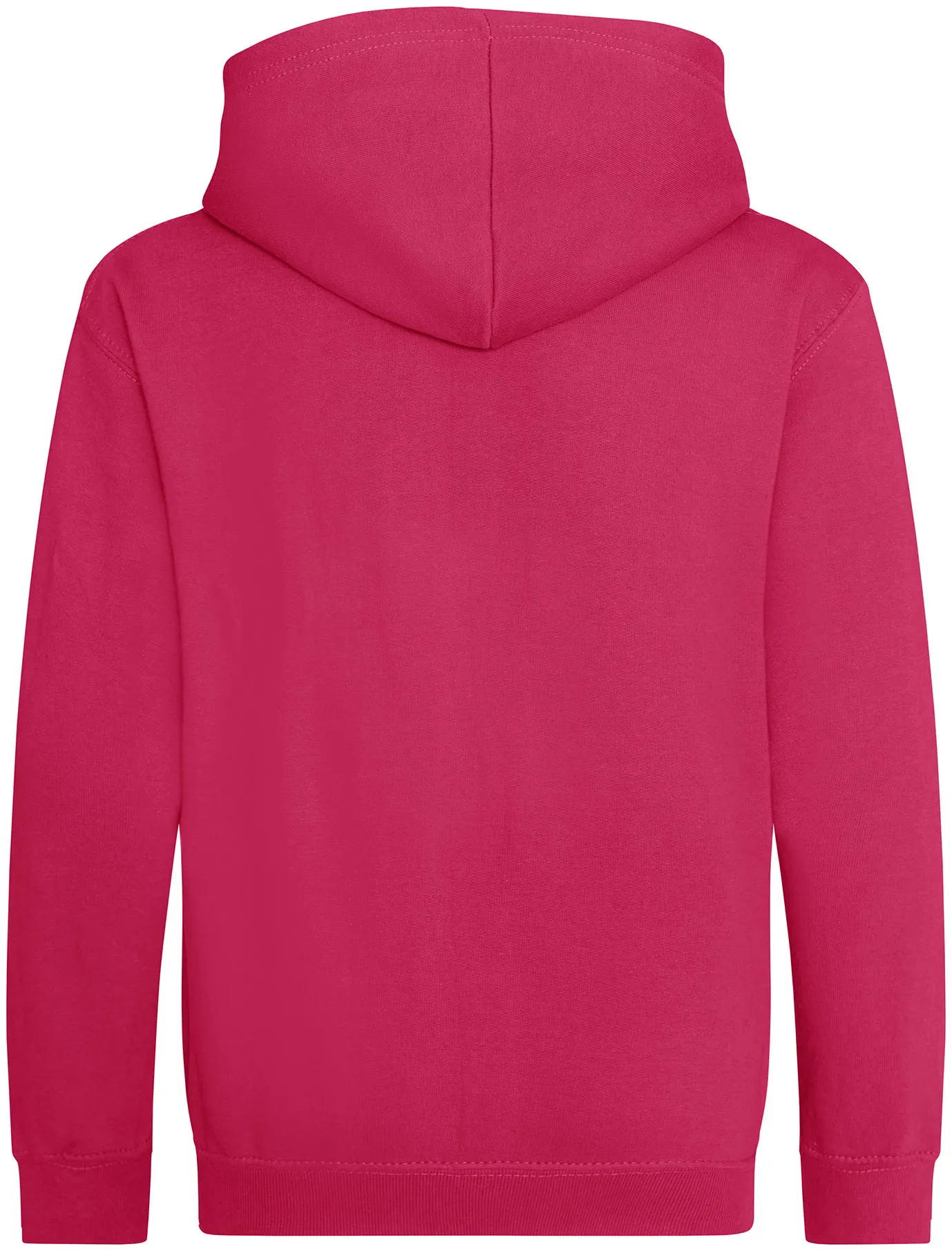 justhoods-jh050j-kids-zoodie-hotpink-back-3 Just Hoods Kids Zoodie