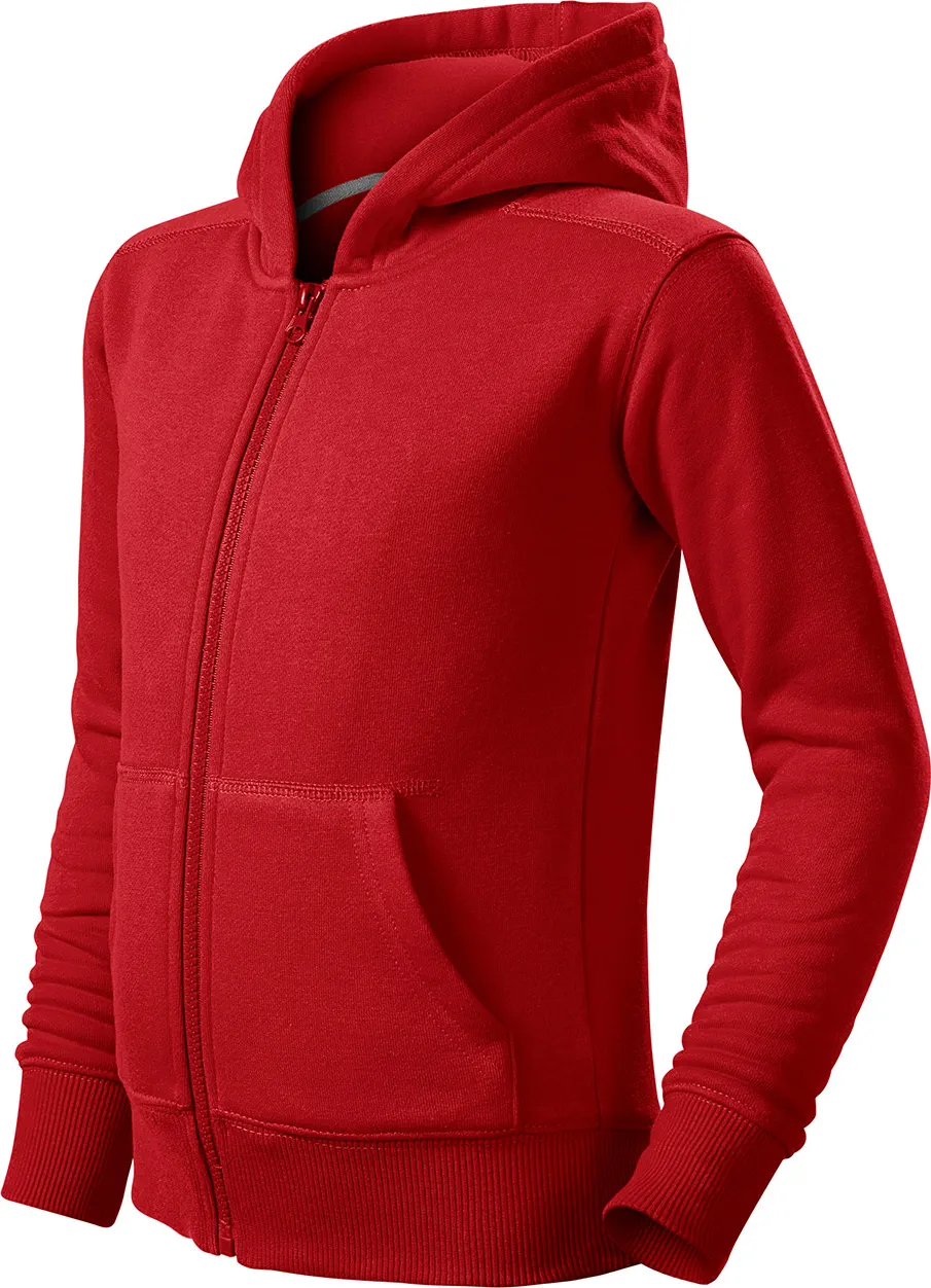 MALFINI Sweatshirt Kinder Trendy Zipper 412