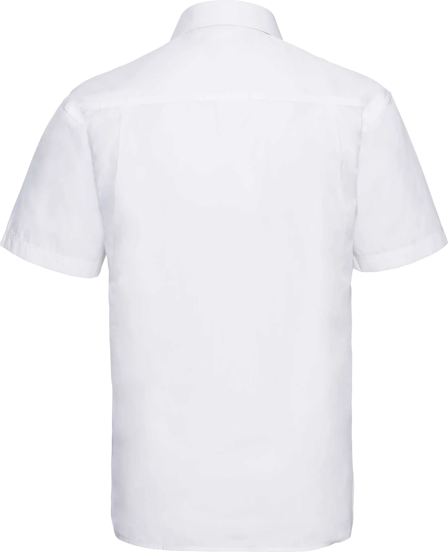 Russell Men's Short Sleeve Polycotton Easy Care Poplin Shirt