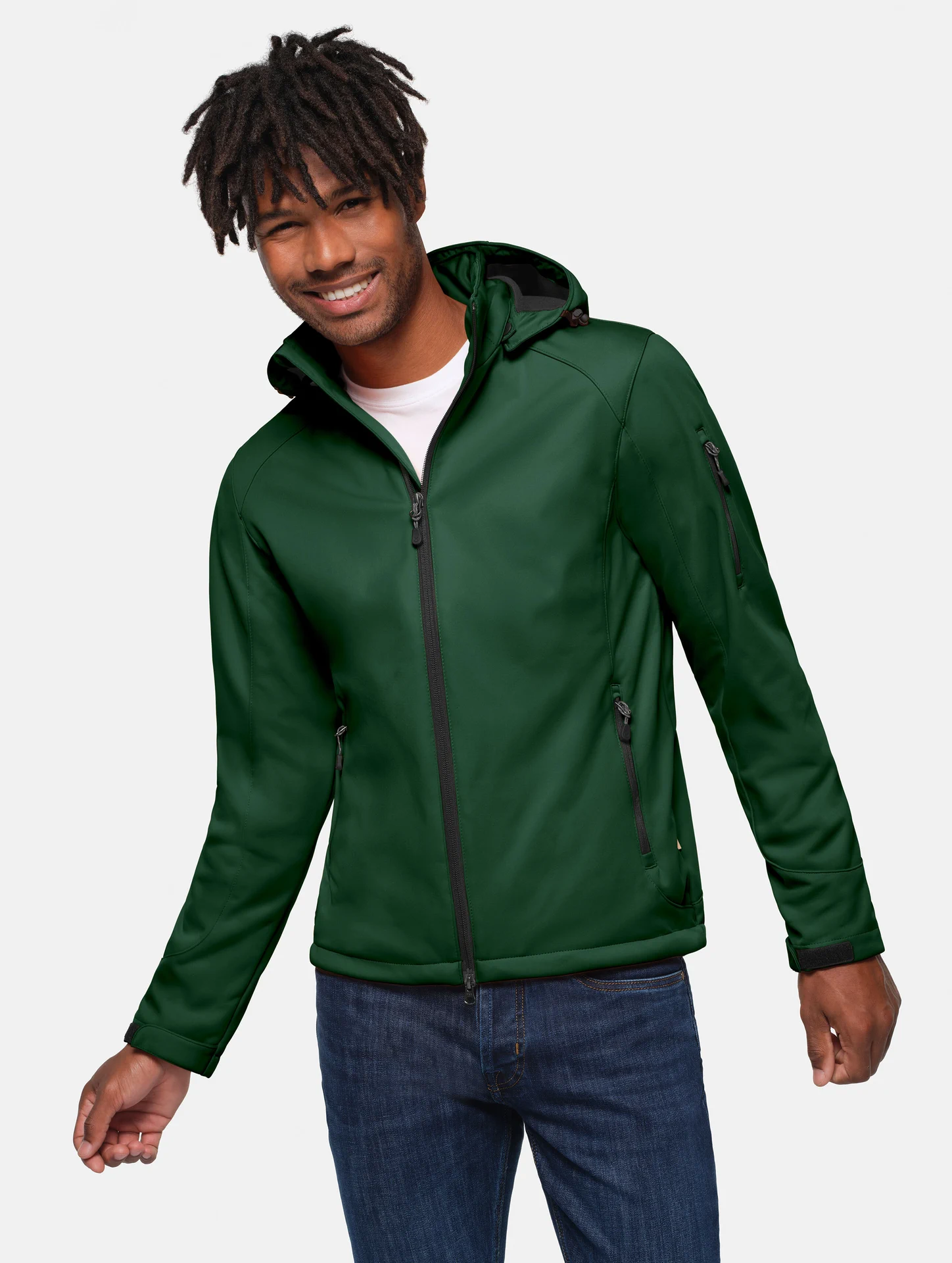 hakro-848-softshelljacke-tanne-model-0 HAKRO Softshell-Jacke 848 Ontario