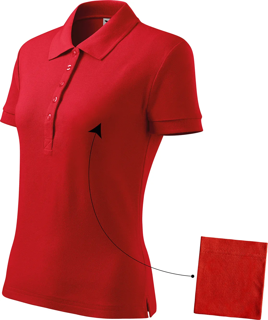 MALFINI Damen Polo Cotton 213