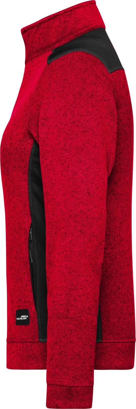 James & Nicholson Ladies Knitted Workwear Fleece Jacket -STRONG-