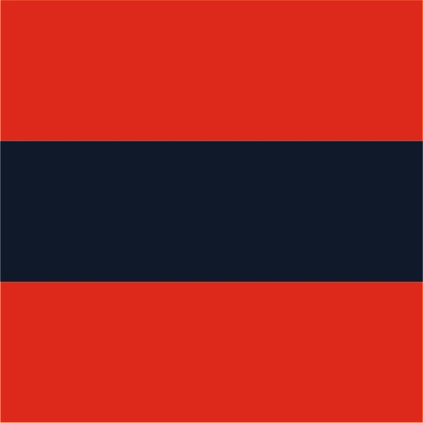 red/navy/red