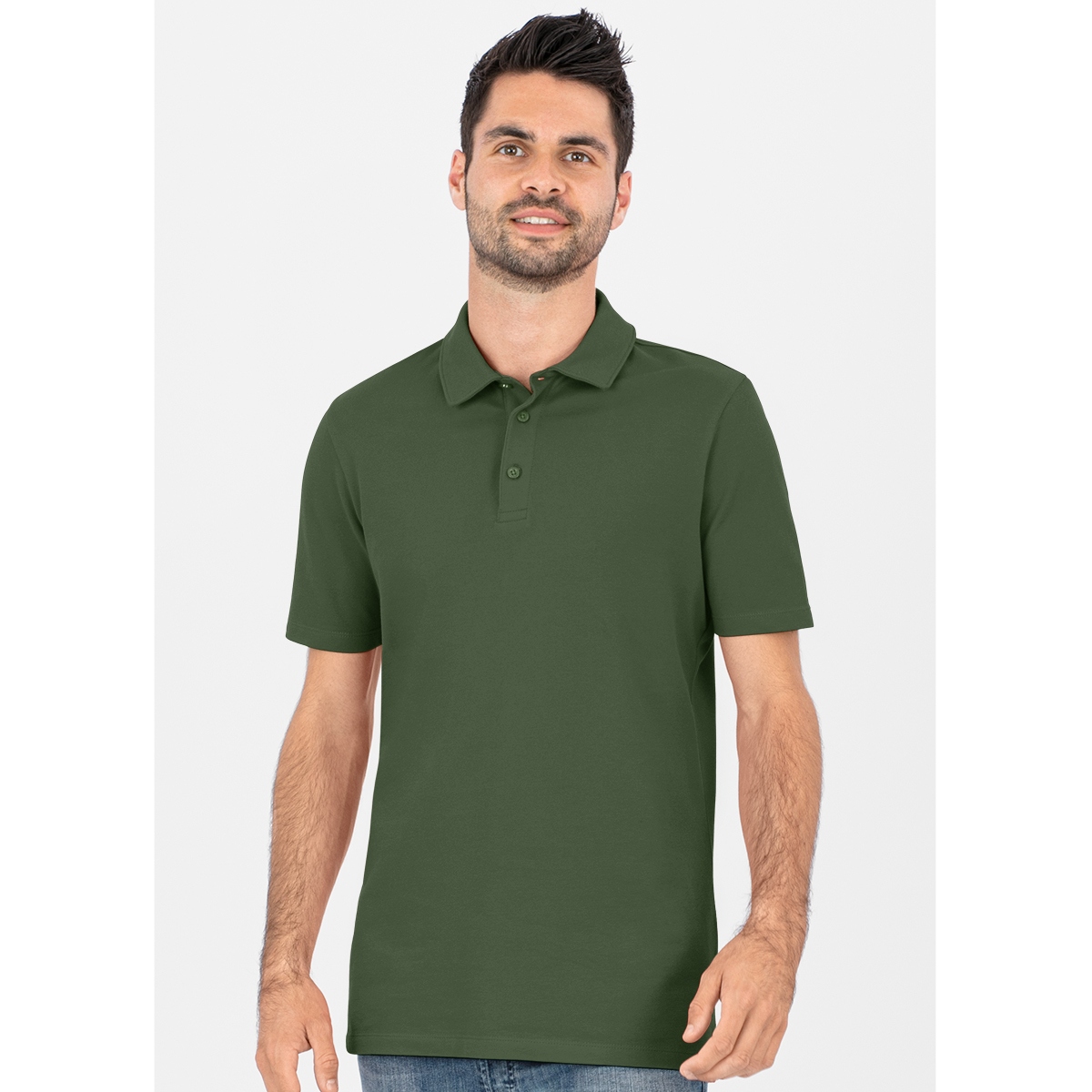 JAKO Polo Organic Herren Stretch