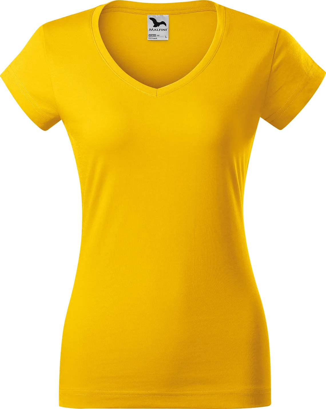 MALFINI T-Shirt Damen Fit V-Neck 162