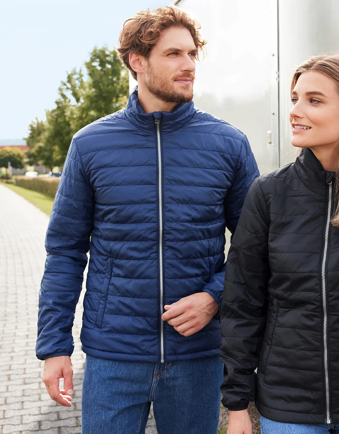 James & Nicholson Men's Padded Jacket