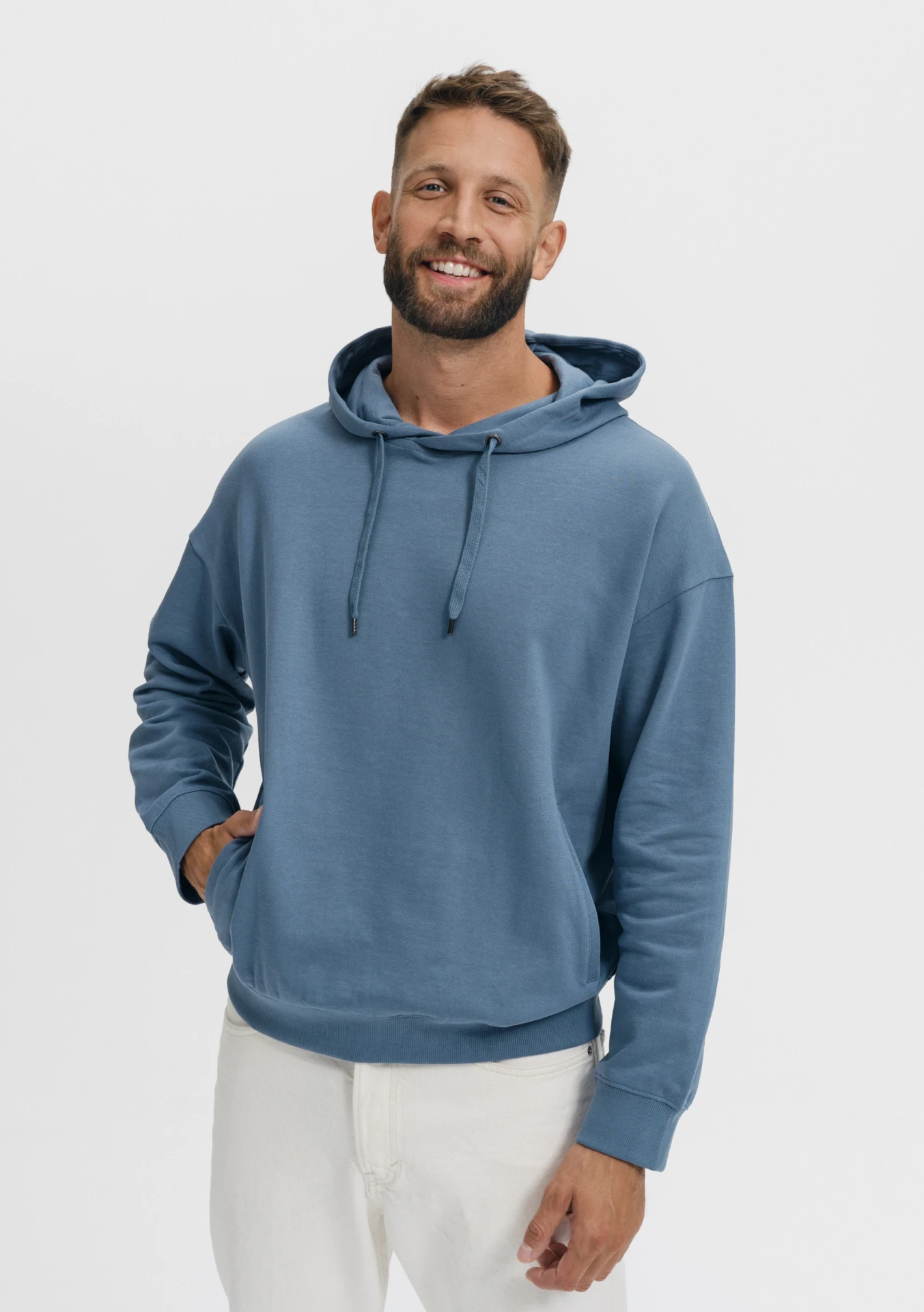 malfini-420-moon-sweatshirt-herren-denim-model-0 MALFINI Sweatshirt Moon 420