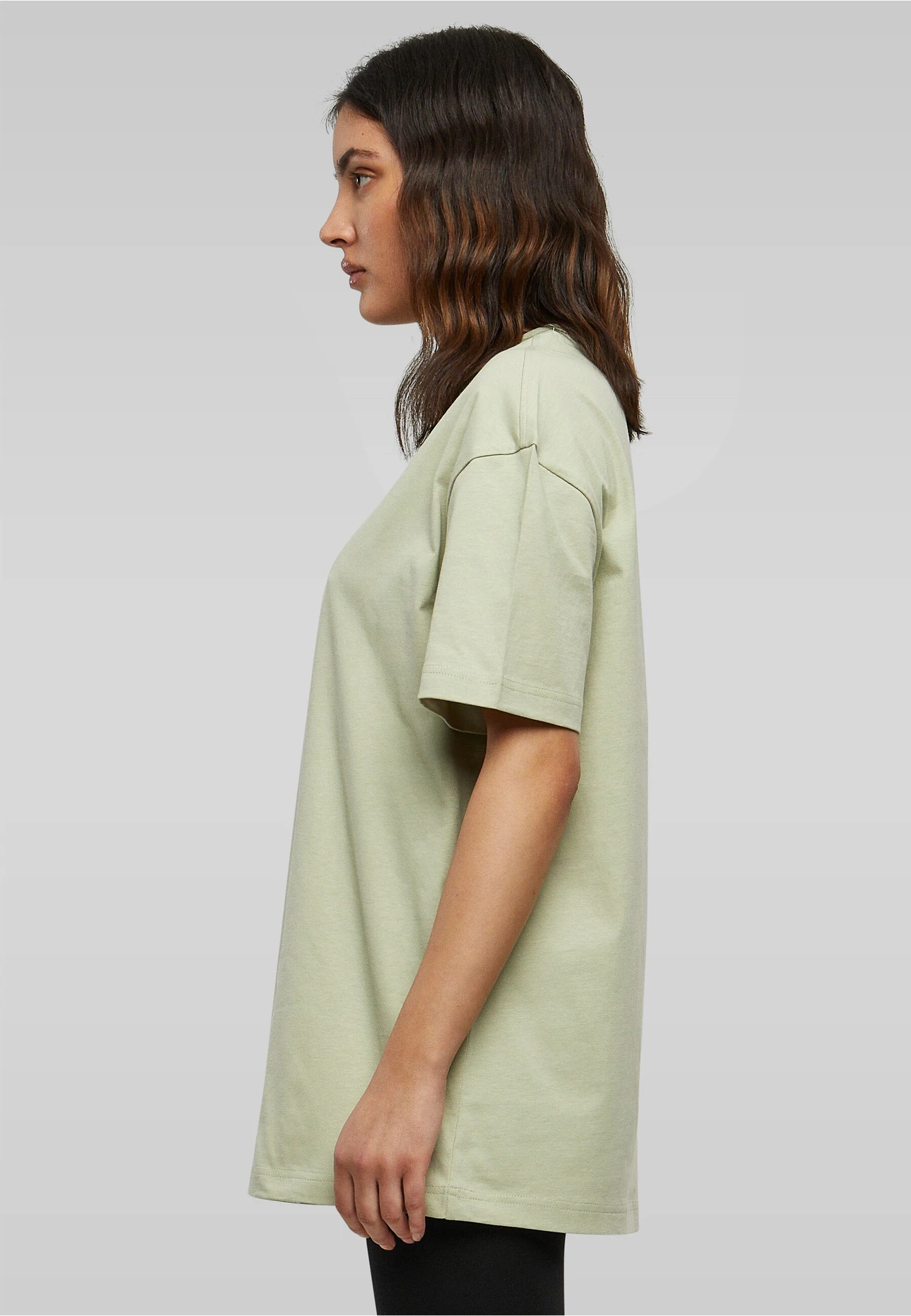 Build Your Brand Ladies Oversized Boyfriend Tee