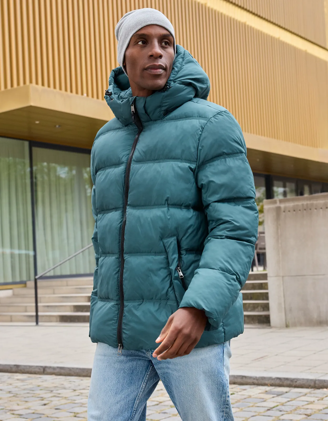 jn1370-mens-winter-jacket-model-0 James & Nicholson Men´s Winter Jacket