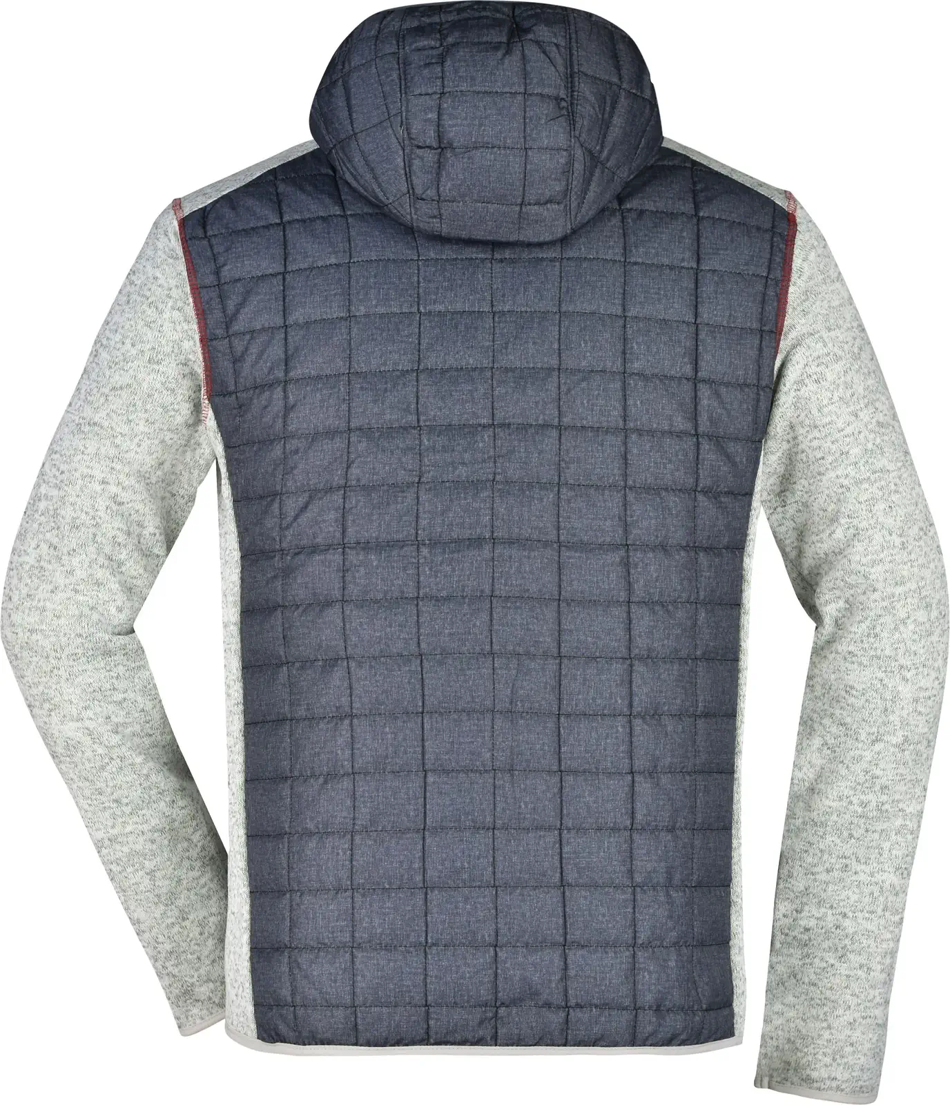 James & Nicholson Men's Knitted Hybrid Jacket