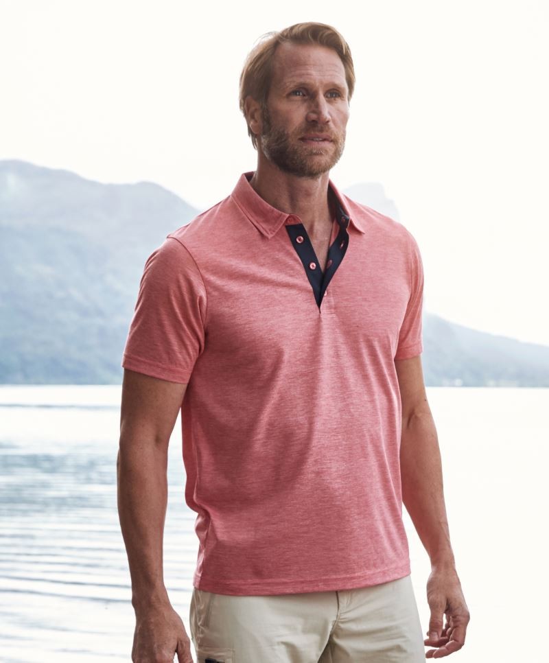 James & Nicholson Men's Polo Bicolor (754) James & Nicholson Men's Polo Bicolor (754)