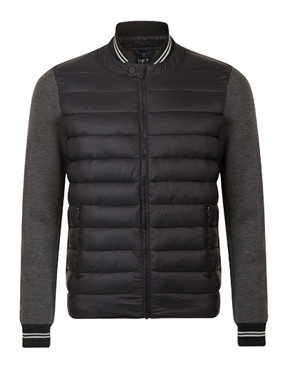 charcoal melange/black