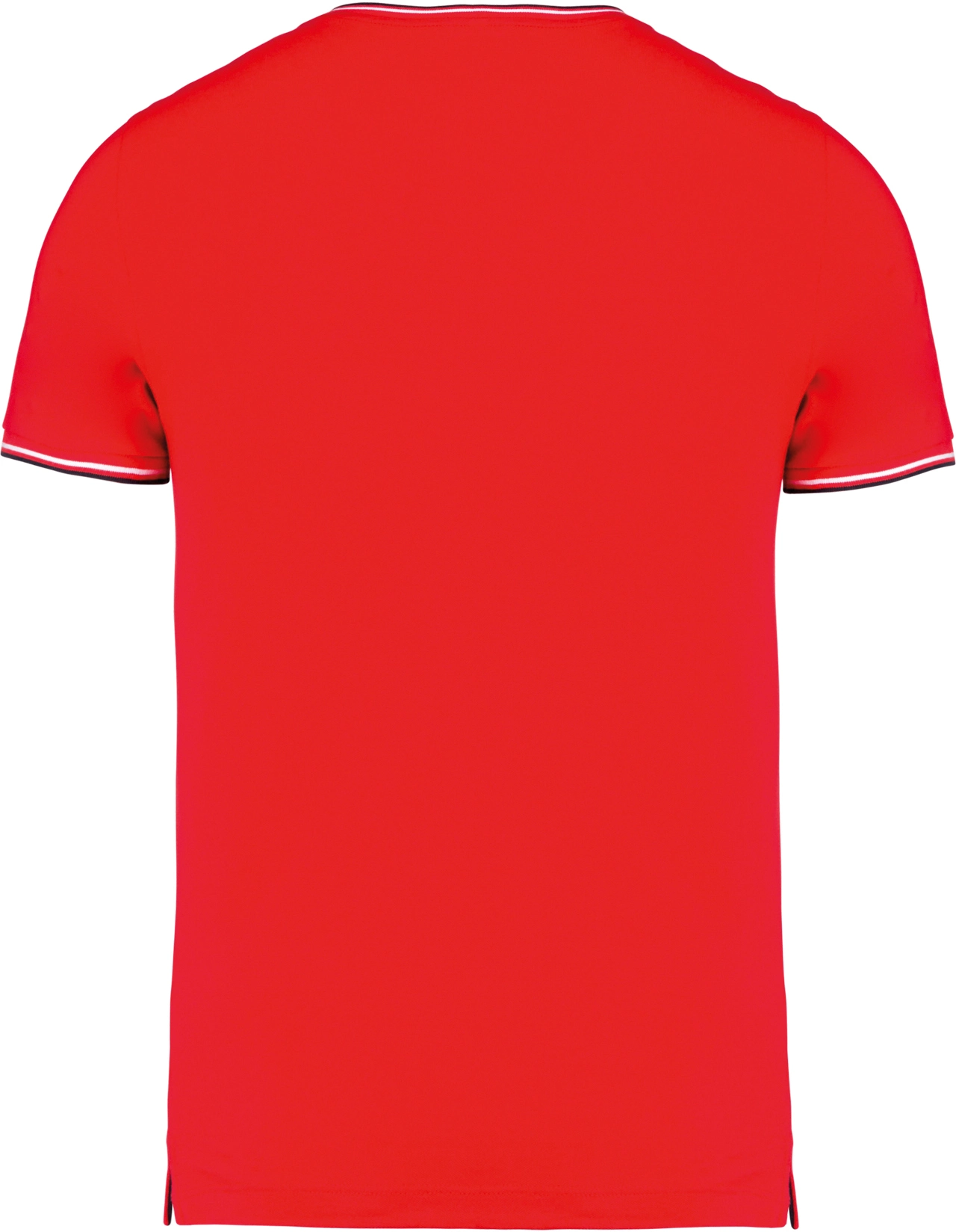 Kariban Herren Piqué V-Ausschnitt T-Shirt