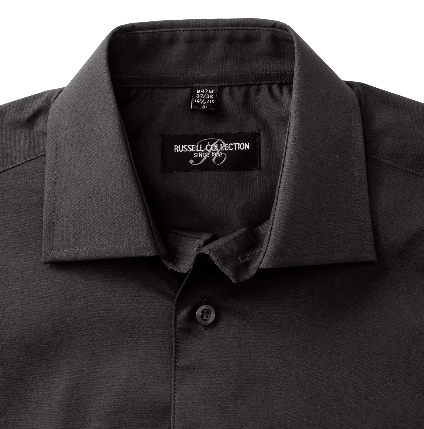 Russell Men's Short Sleeve Easy Care Fitted Shirt
