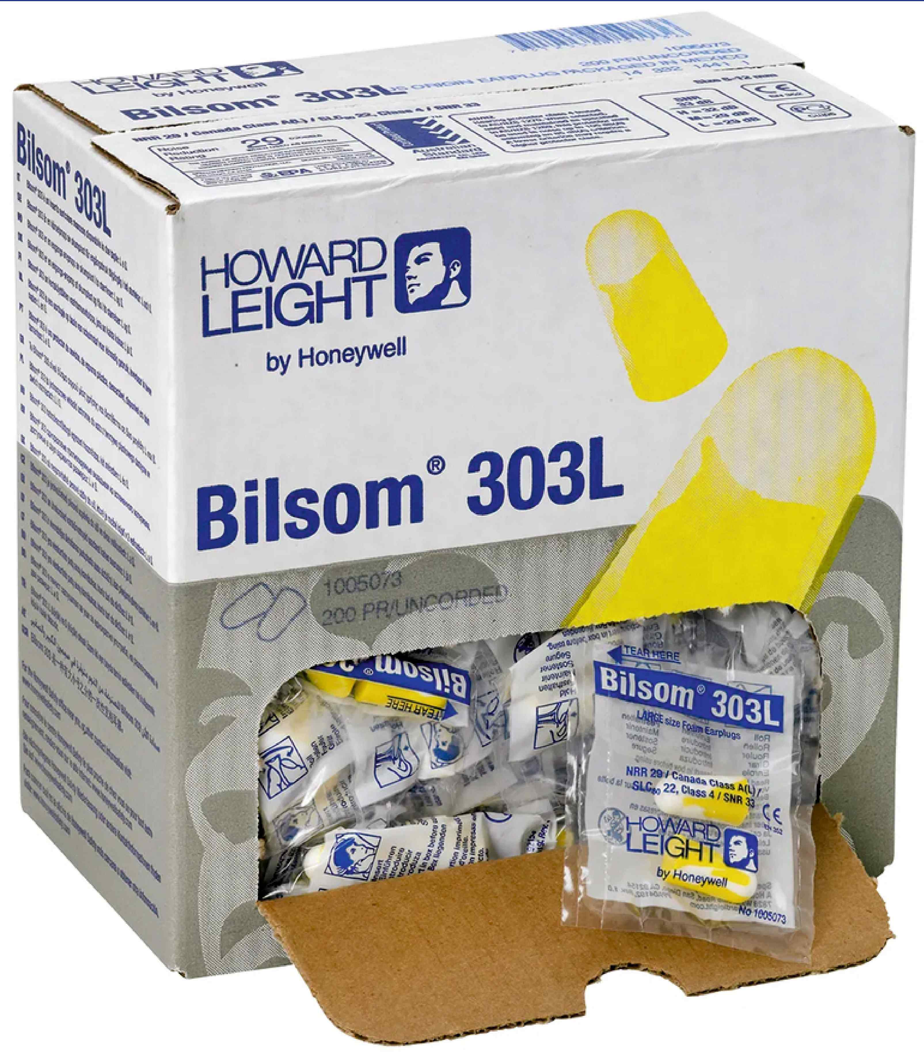 Howard Leight Gehörschutzstöpsel 200 Paar Bilsom 303L Howard Leight Gehörschutzstöpsel 200 Paar Bilsom 303L