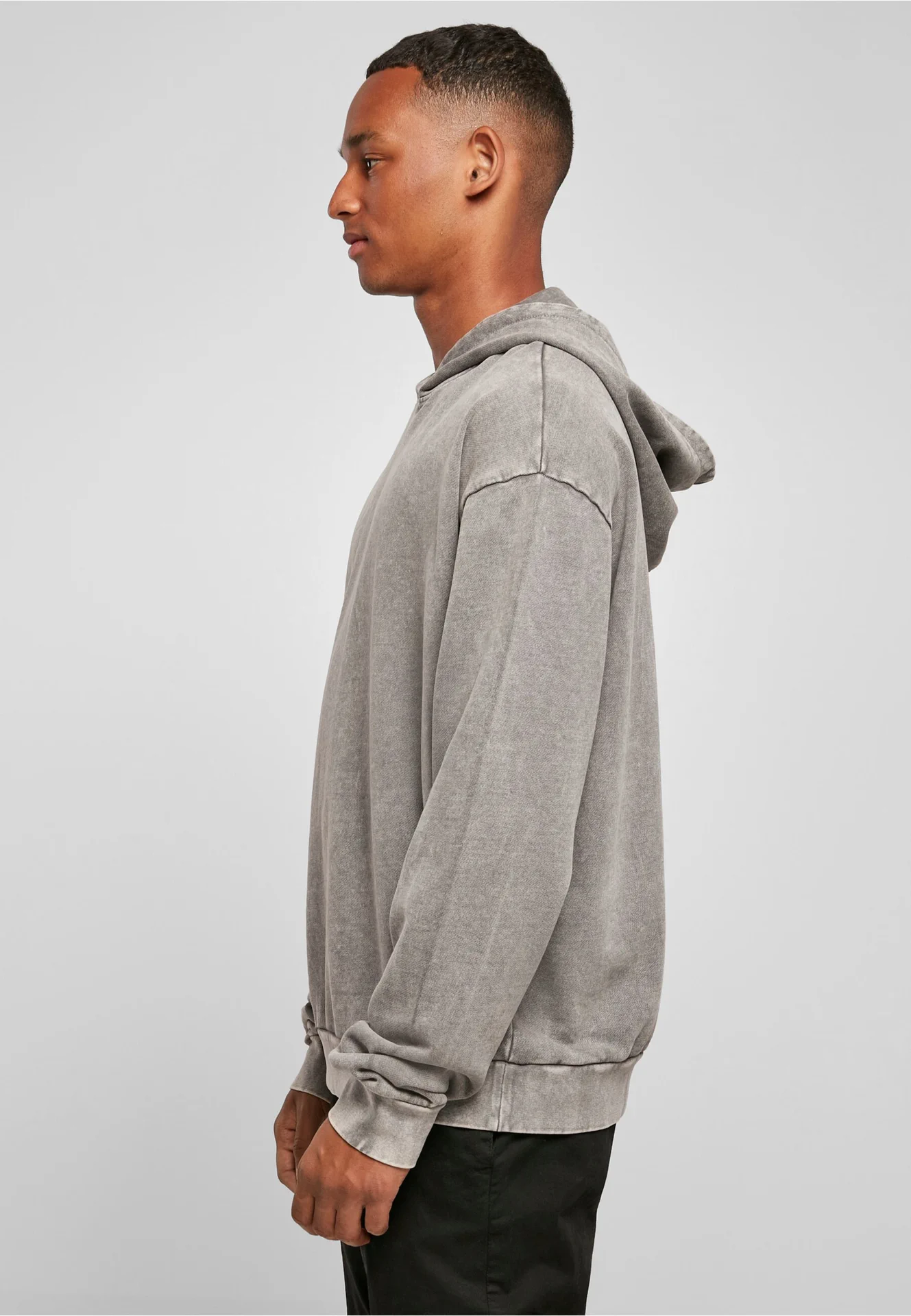 Build Your Brand Acid Washed Oversize Hoody