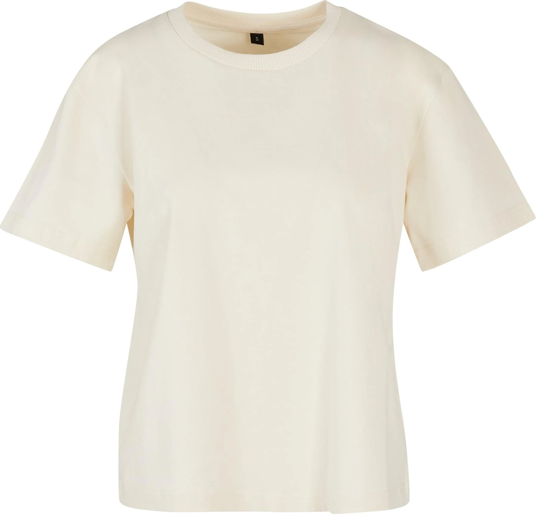 BYB-BY211-ladies-everyday-t-shirt-whitesand-front-4 Build Your Brand Ladies Everyday Tee