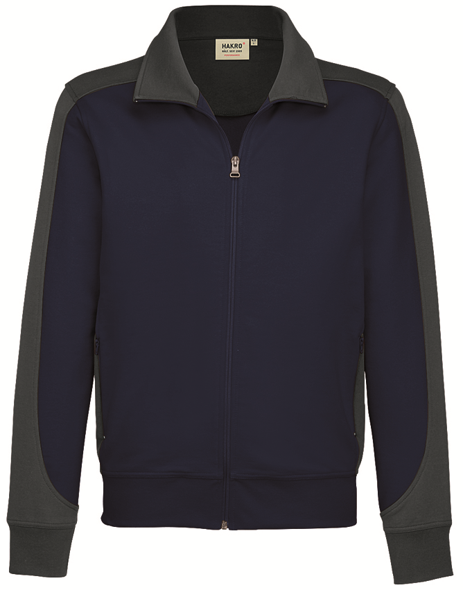 HAKRO Sweatjacke 477 Contrast Mikralinar®