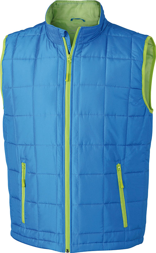 James & Nicholson Men's Padded Light Weight Vest