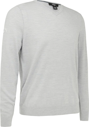 callaway-cw353-mens-v-neck-merino-sweater-pearl-blue-front-2 Callaway Men´s V-Neck Merino Sweater
