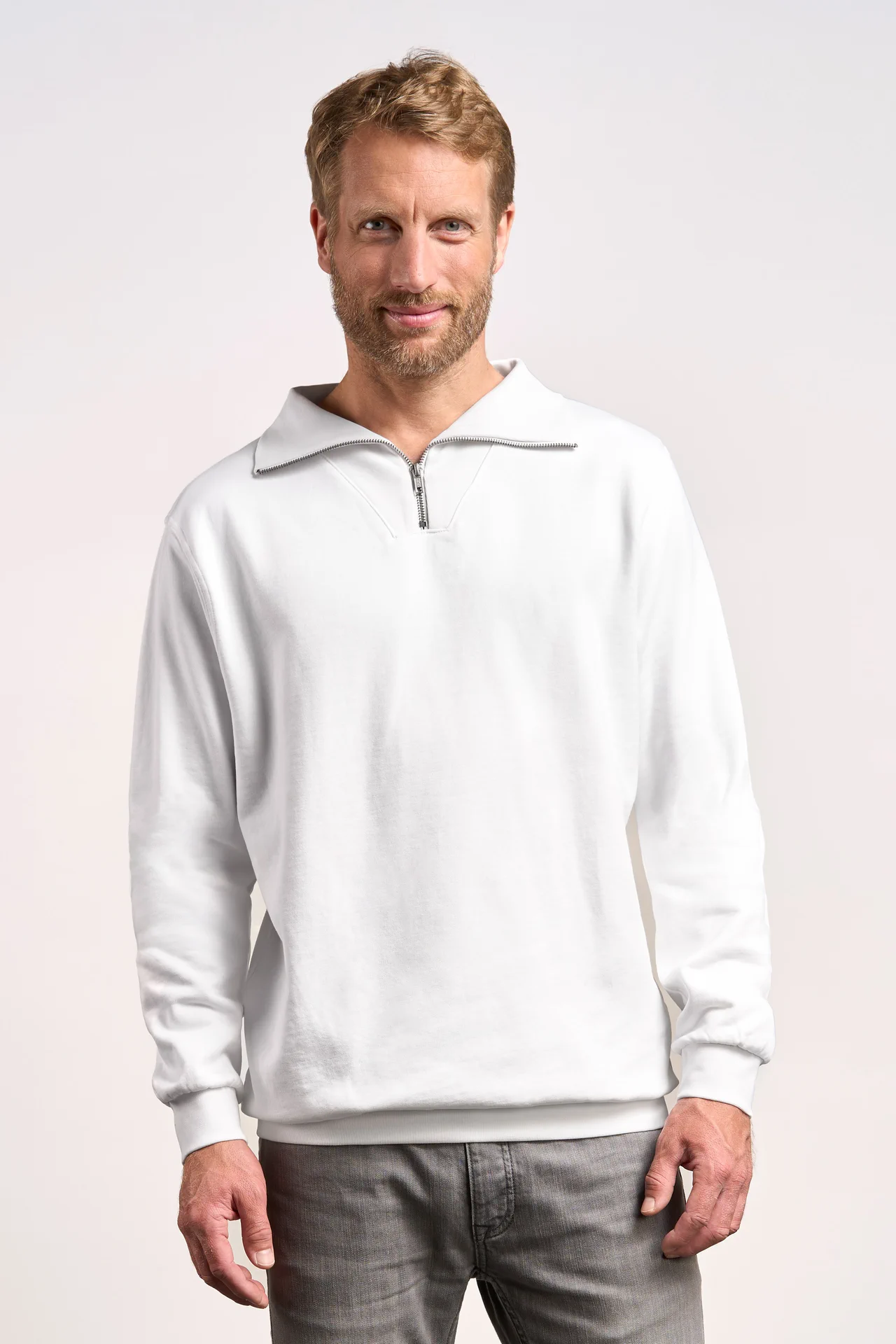 Promodoro Men's Troyer Sweater