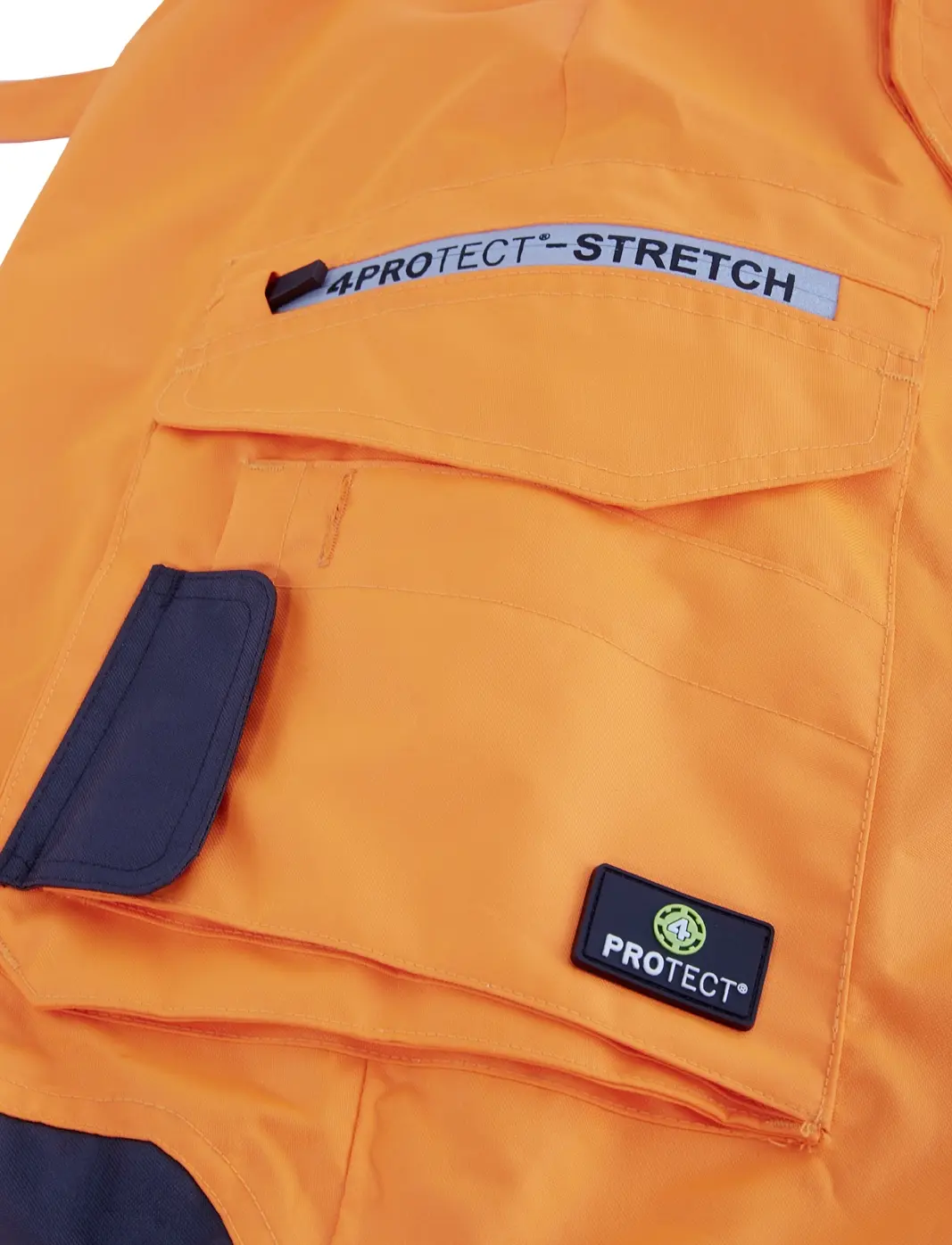 4PROTECT® Warn-Winter-Wetterschutz-Latzhose ATLANTA 