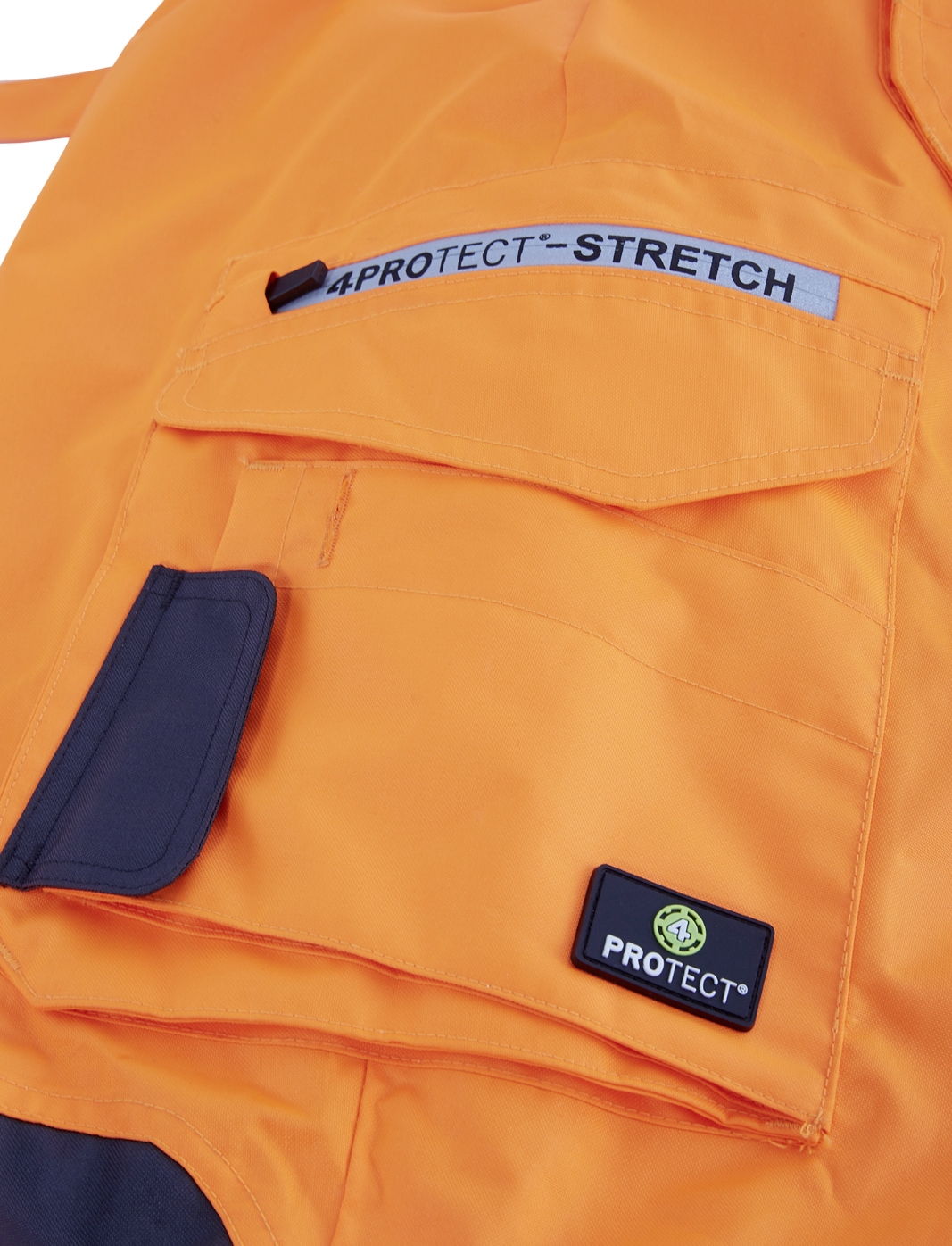 4PROTECT® Warn-Winter-Wetterschutz-Latzhose ATLANTA 