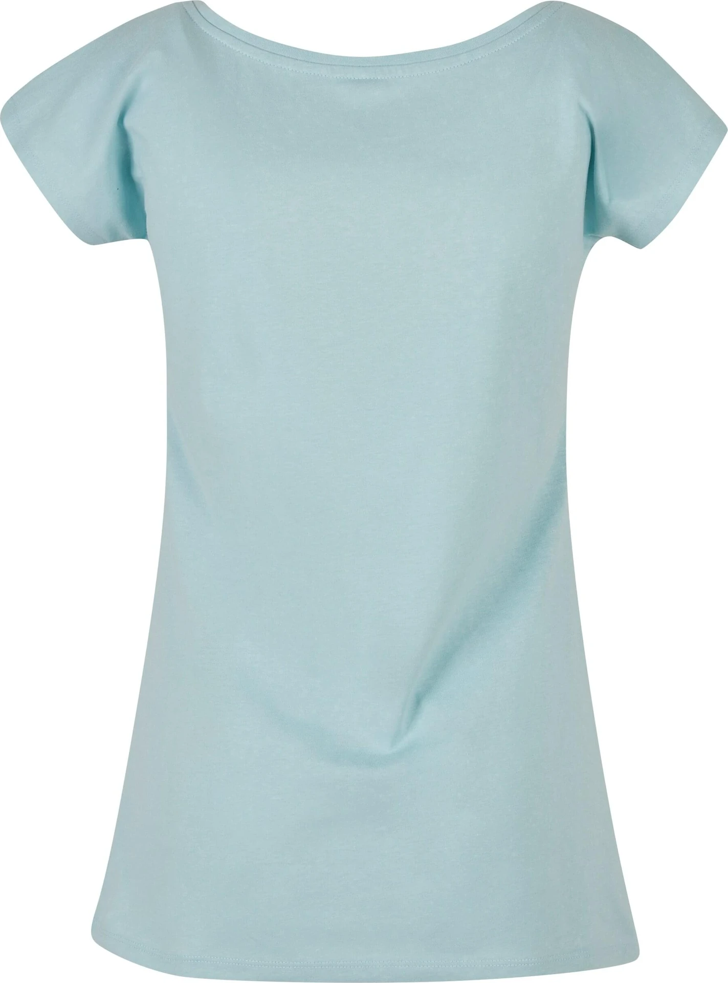 Build Your Brand Ladies Wide Neck Tee