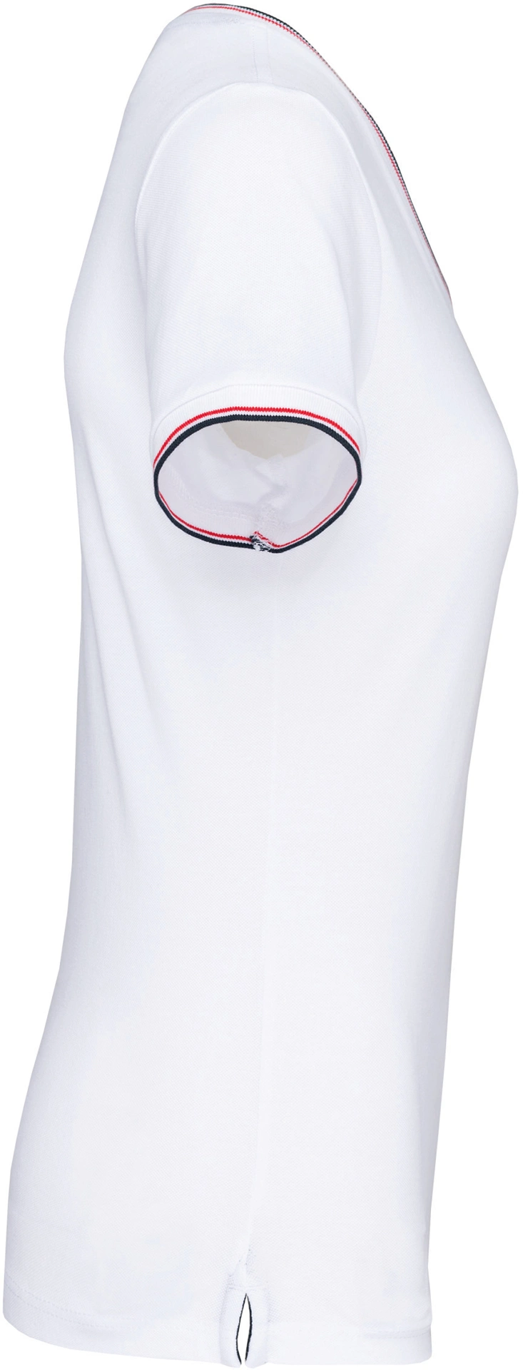 Kariban Damen Piqué V-Ausschnitt T-Shirt