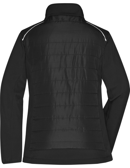 James & Nicholson Ladies Hybrid Jacket 1819 James & Nicholson Ladies Hybrid Jacket 1819