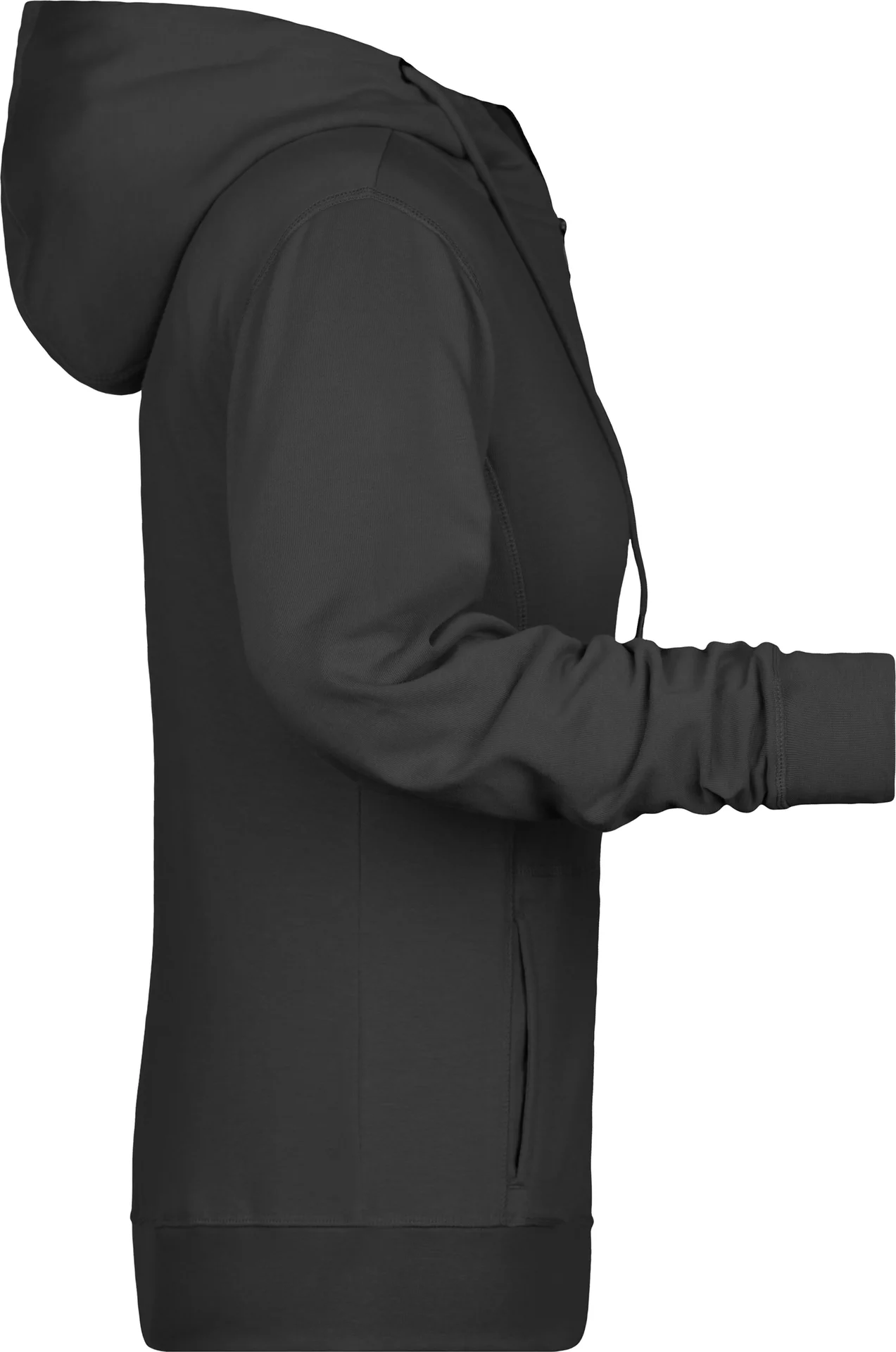 James & Nicholson Ladies Zip-Hoody