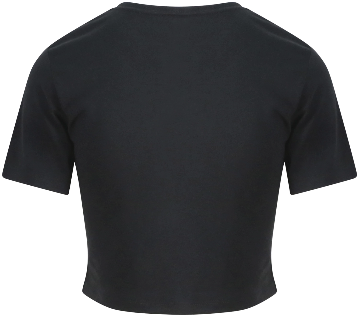 justts-jt006-womens-tri-blend-cropped-t-shirt-black-back-3 Just Ts Women's Tri-Blend Cropped T