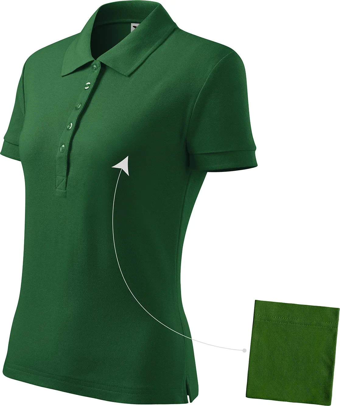 MALFINI Damen Polo Cotton 213