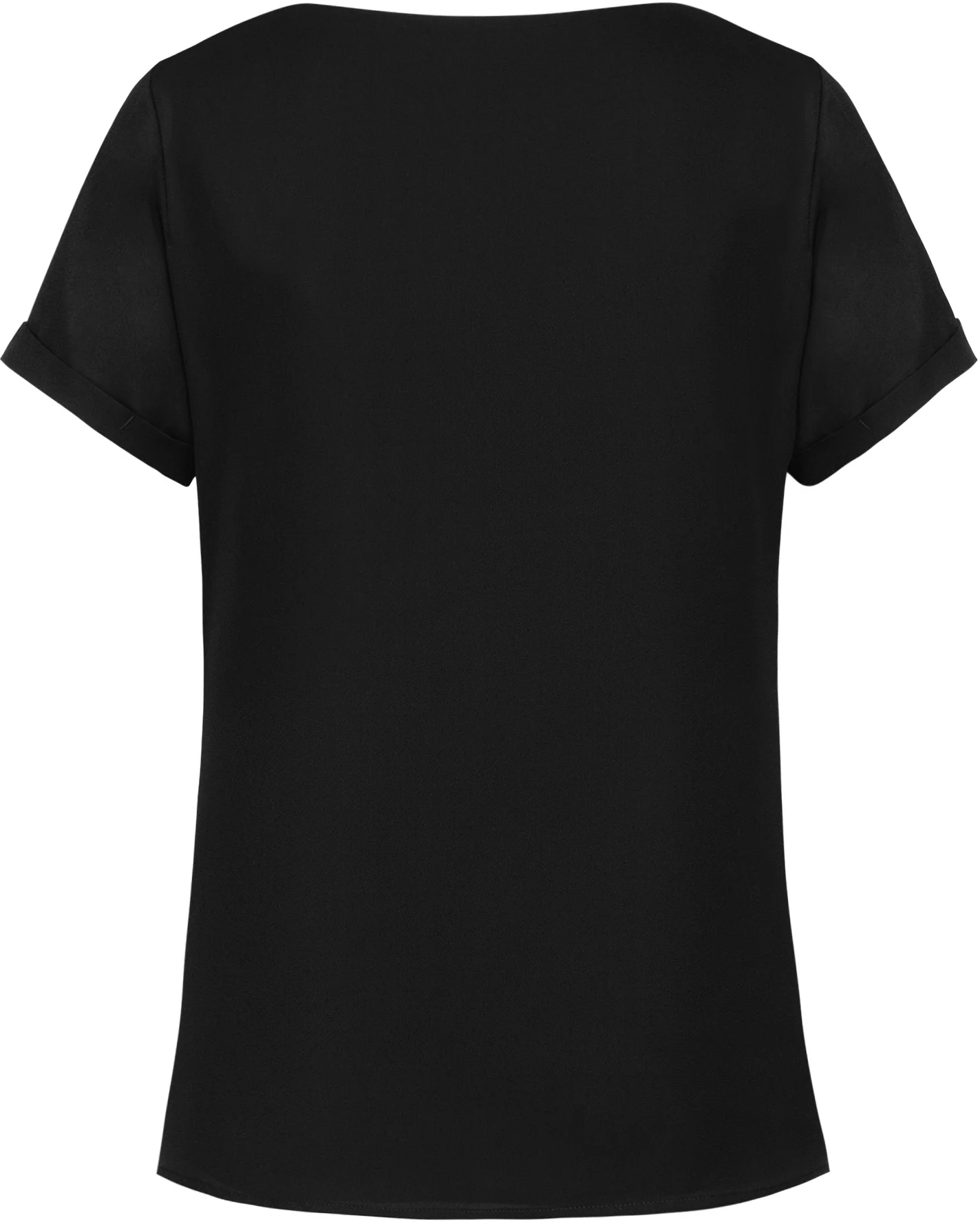 GREIFF Chiffon-Bluse kurzarm Regular Fit