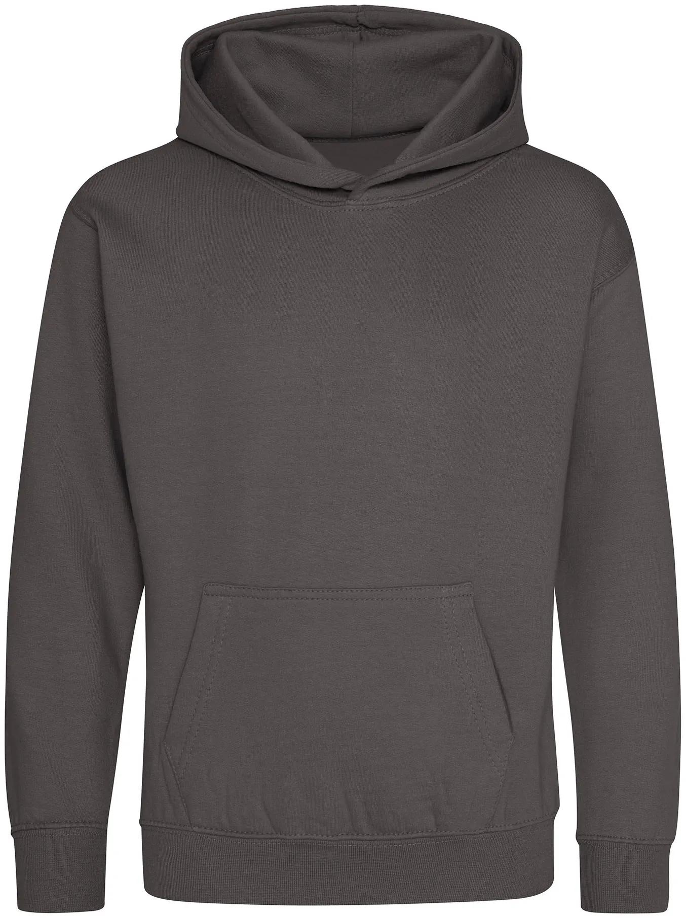 justhoods-jh001j-kids-hoodie-charcoal-front-1 Just Hoods Kids Hoodie