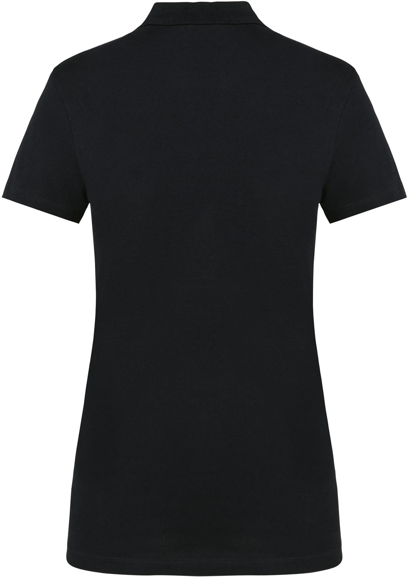 kariban-PK201-damen-supima-stretch-pique-polo-black-back-6 Kariban Damen Supima® Stretch Piqué Polo