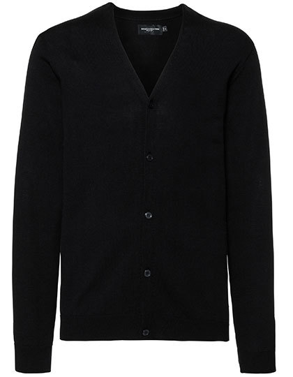 Russell Men's V-Neck Knitted Cardigan