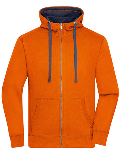 dark orange/navy