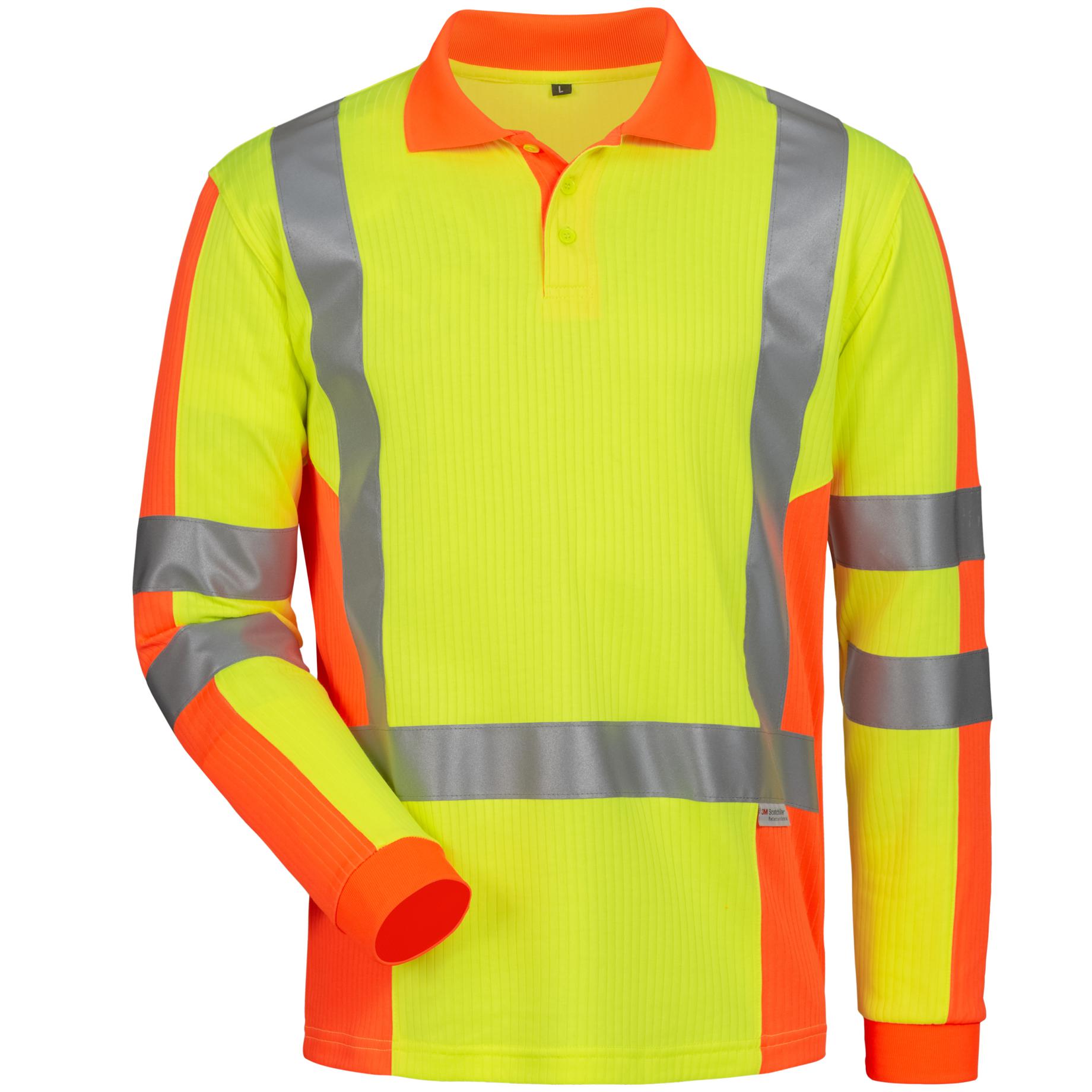 elysee Warnschutz Langarm-Polo-Shirt VEENDAM elysee Warnschutz Langarm-Polo-Shirt VEENDAM