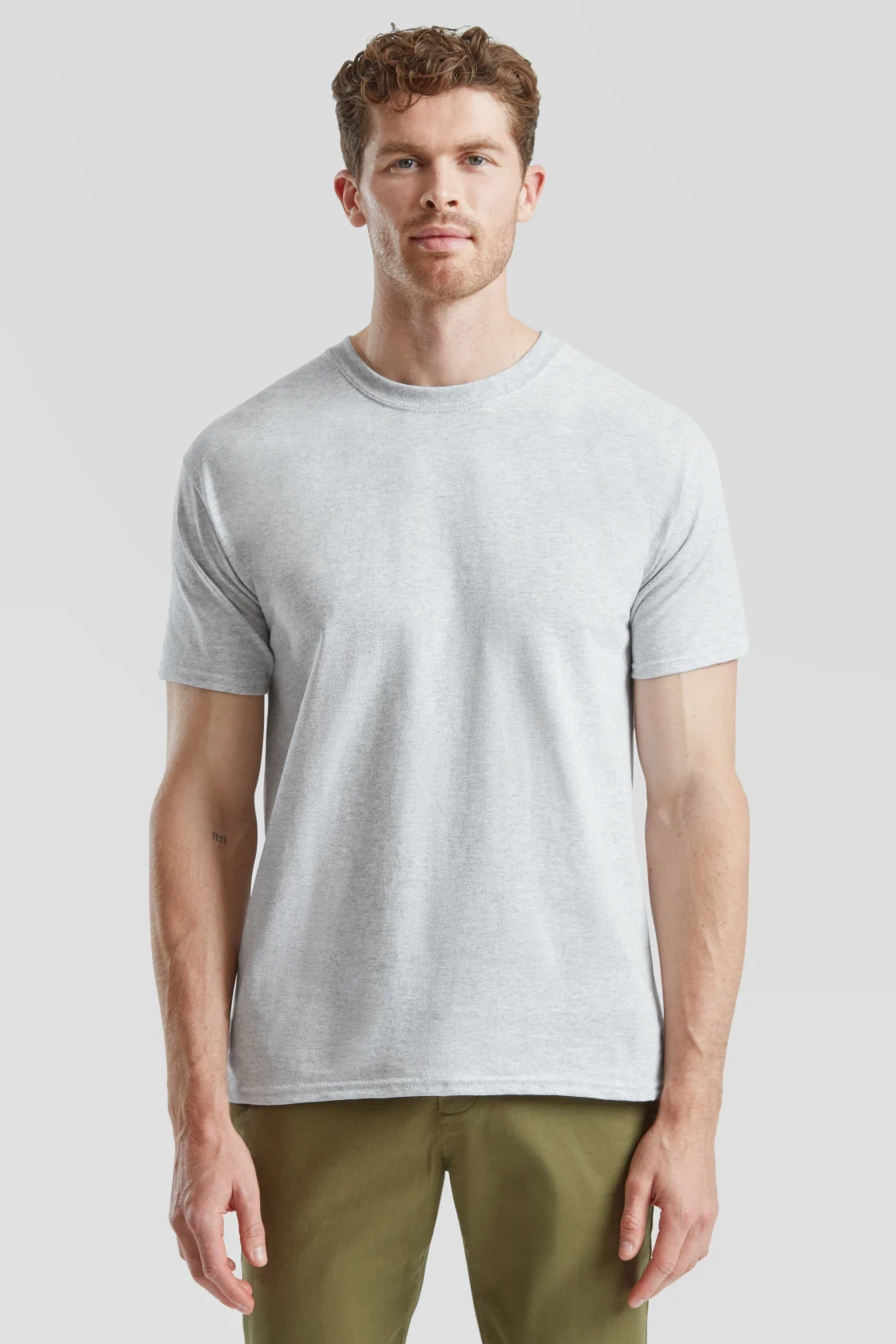 fruit-of-the-loom-61-212-0-heavy-t-shirt-heathergrey-model-0 F.O.L. Heavy Cotton T