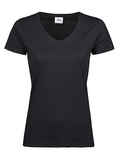TEE JAYS Womens Luxury V-Neck Tee TEE JAYS Womens Luxury V-Neck Tee