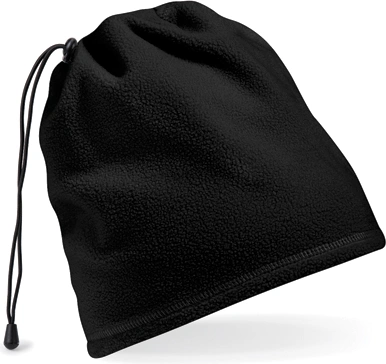 beechfield-b285-suprafleece-snood-hat-combo-black-front-1 Beechfield Suprafleece® Snood/ Hat Combo
