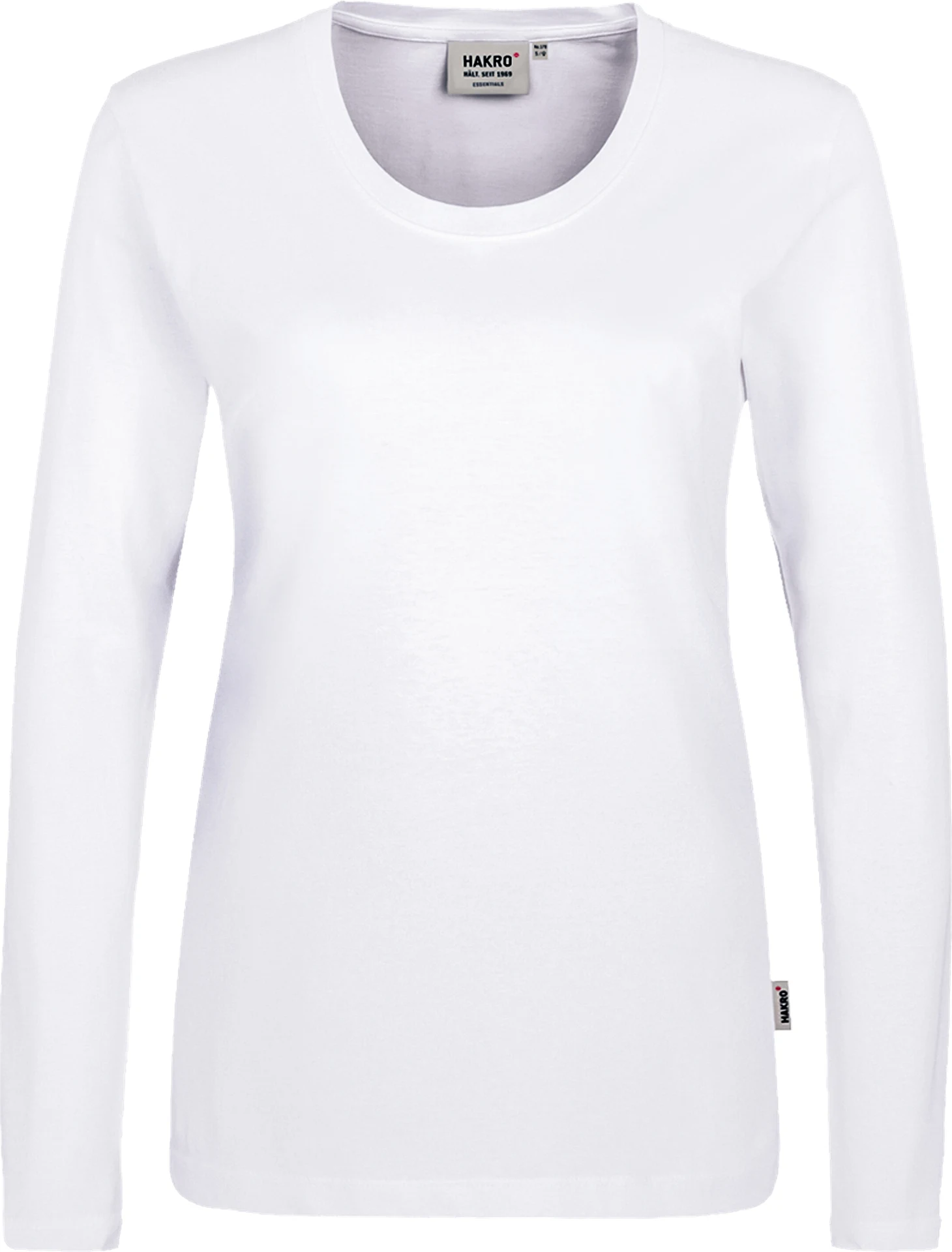 hakro-178-damen-longsleeve-classic-weiss-front-1 HAKRO Women-Longsleeve 178 Classic
