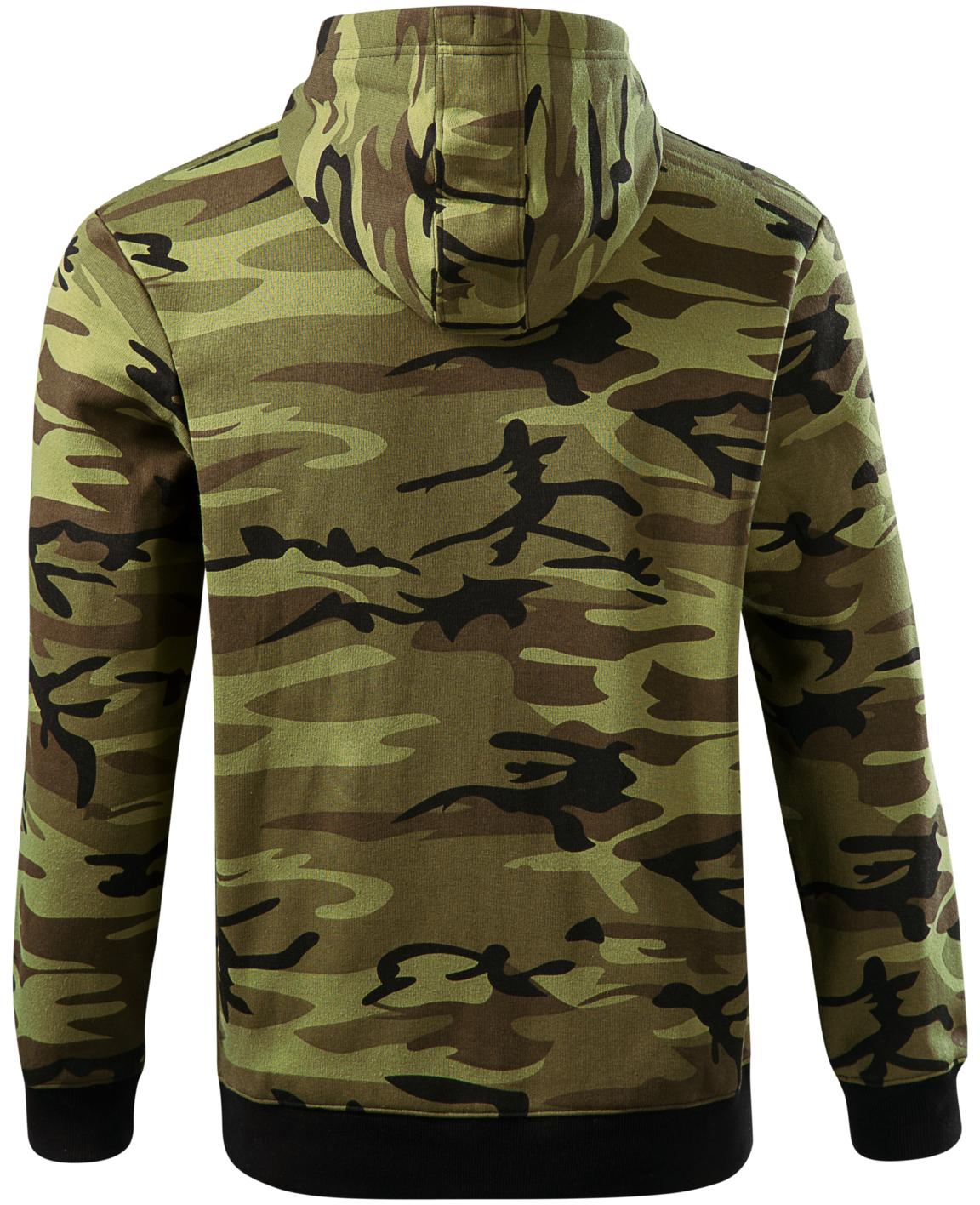 MALFINI Sweatshirt Camo Zipper C19 MALFINI Sweatshirt Camo Zipper C19
