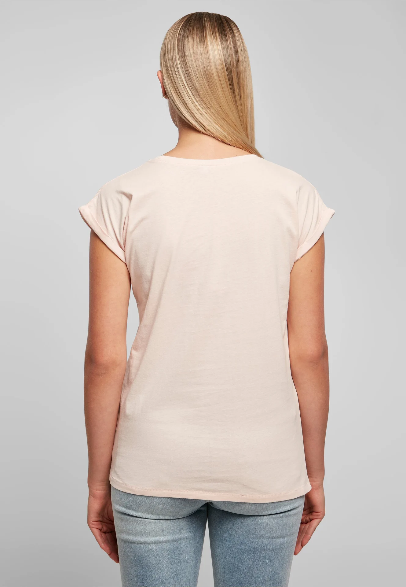 Build Your Brand Ladies Extended Shoulder Tee