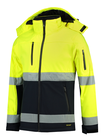 TRICORP Bi-Color EN ISO 20471 Softshell T52
